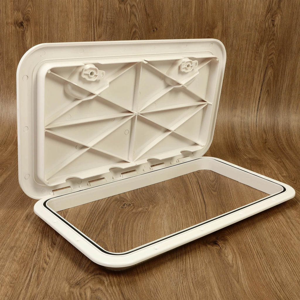 2X Deck Marine Access Hatch & Lid for Boat (24" x 14")