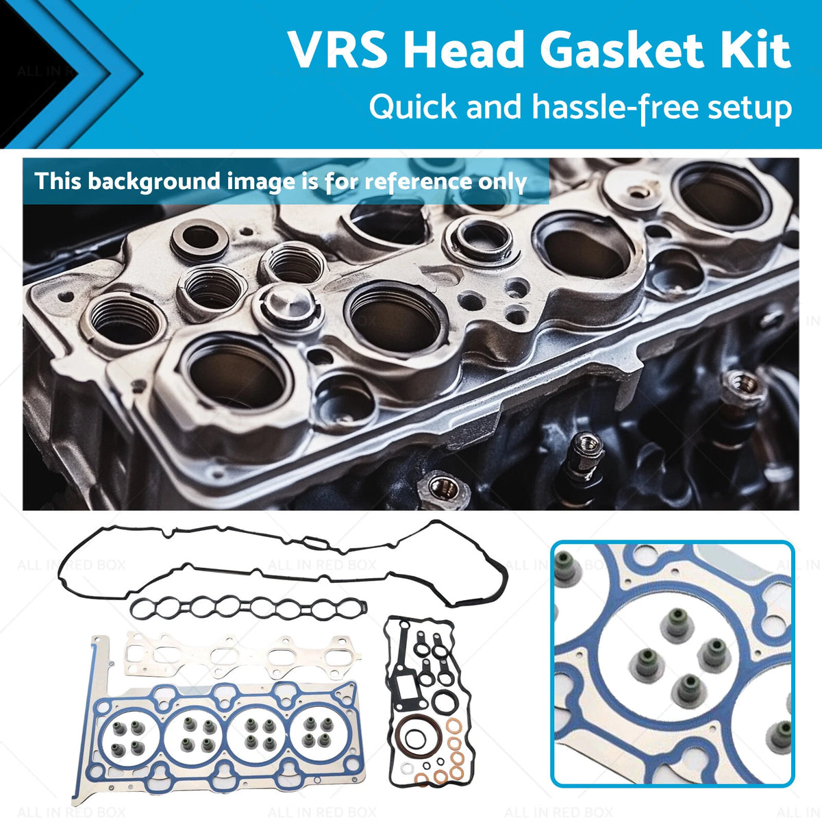 VRS Head Gasket Kit for Hyundai Santa Fe CM DM D4HB 2.2L Diesel (2009–Present)