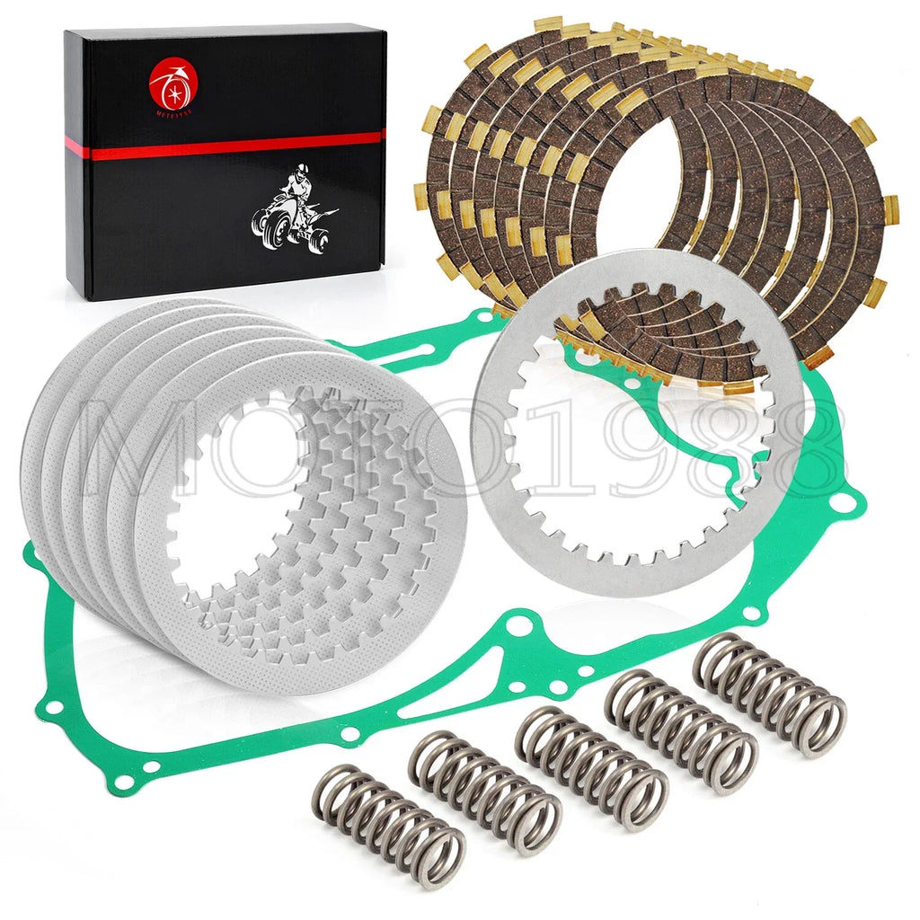 Clutch Friction Plates W/Gasket Kit for Yamaha XVS650 V-Star 650 (1998–2016)