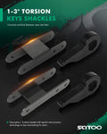 Lift Kit 1-3" Torsion Keys Shackles for Chevrolet S10 Blazer 4WD (1982–2004)