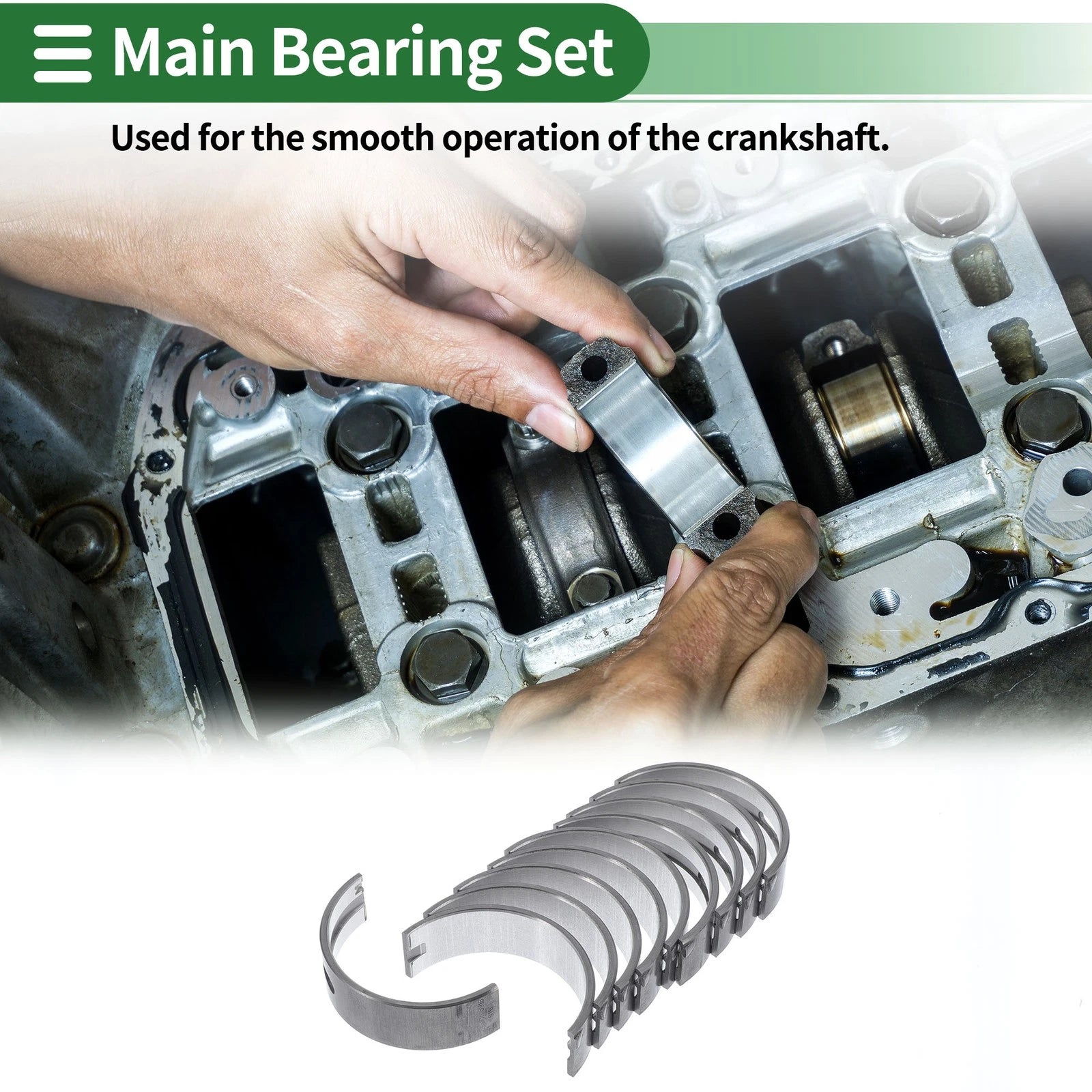 Main Bearing Set No.06B105591B for Audi A3 (1998–2008)