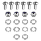 Footpeg Bolts Nuts Kit for Yamaha Banshee 350 YFZ350 (1987–2006)