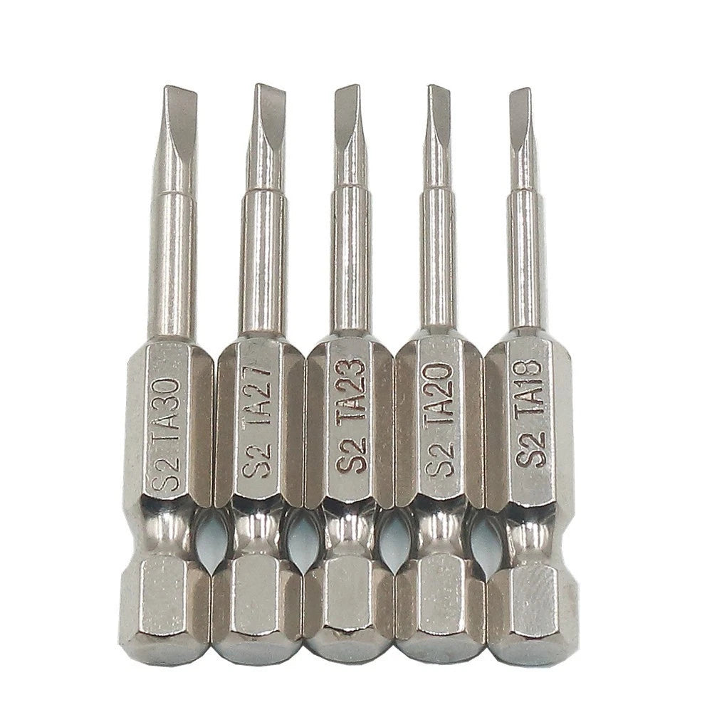 5X Magnetic Triangle Head Screwdriver Bits Set TA1.8/TA2.0/TA2.3/TA2.7/TA3.0mm