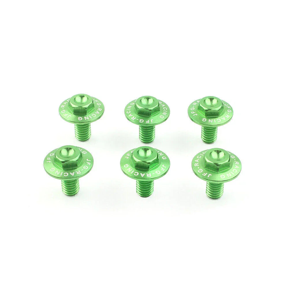 Fork Guard Bolts for Kawasaki KX85 KX125 KX250F KX450F KLX450R KLX250 (98-16)