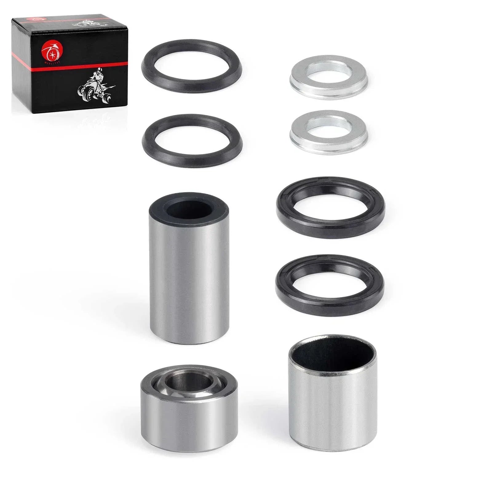 Front Upper Lower Shock Bushing Kit for Honda Sportrax 400 TRX400EX (1999–2004)