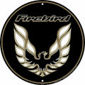 Firebird Metal Circle Sign 12" for Firebird (1977–2002)