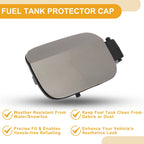 Fuel Tank Door Cap for Volkswagen Passat (2011–2018) Bolt Type No. 561809857 Gold Tone