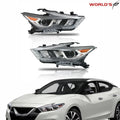Full LED Headlights for Nissan Maxima (2016–2018) Chrome Housing