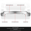 Chrome Front Bumper Face Bar for GMC Sierra 1500 Limited (2019–2022)