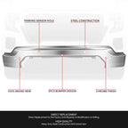 Chrome Front Bumper Face Bar for GMC Sierra 1500 Limited (2019–2022)