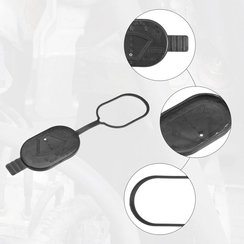 2 Pcs Windshield Washer Fluid Reservoir Cap for Mercedes-Benz CL63 (2007–2014)