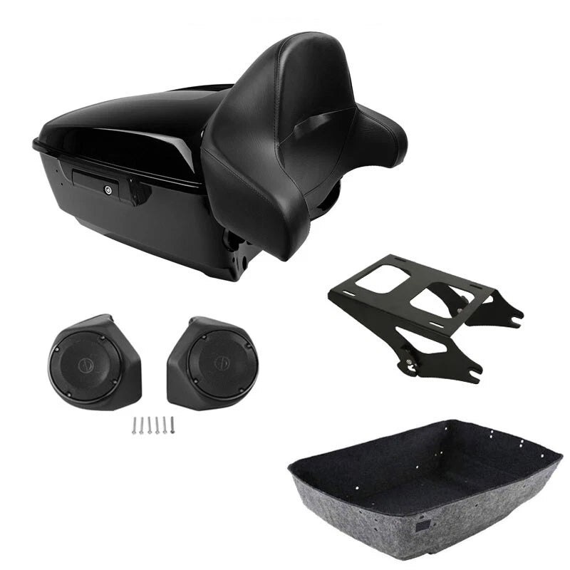 King Trunk Mount Speakers for Harley Electra Glide (2014–2026)
