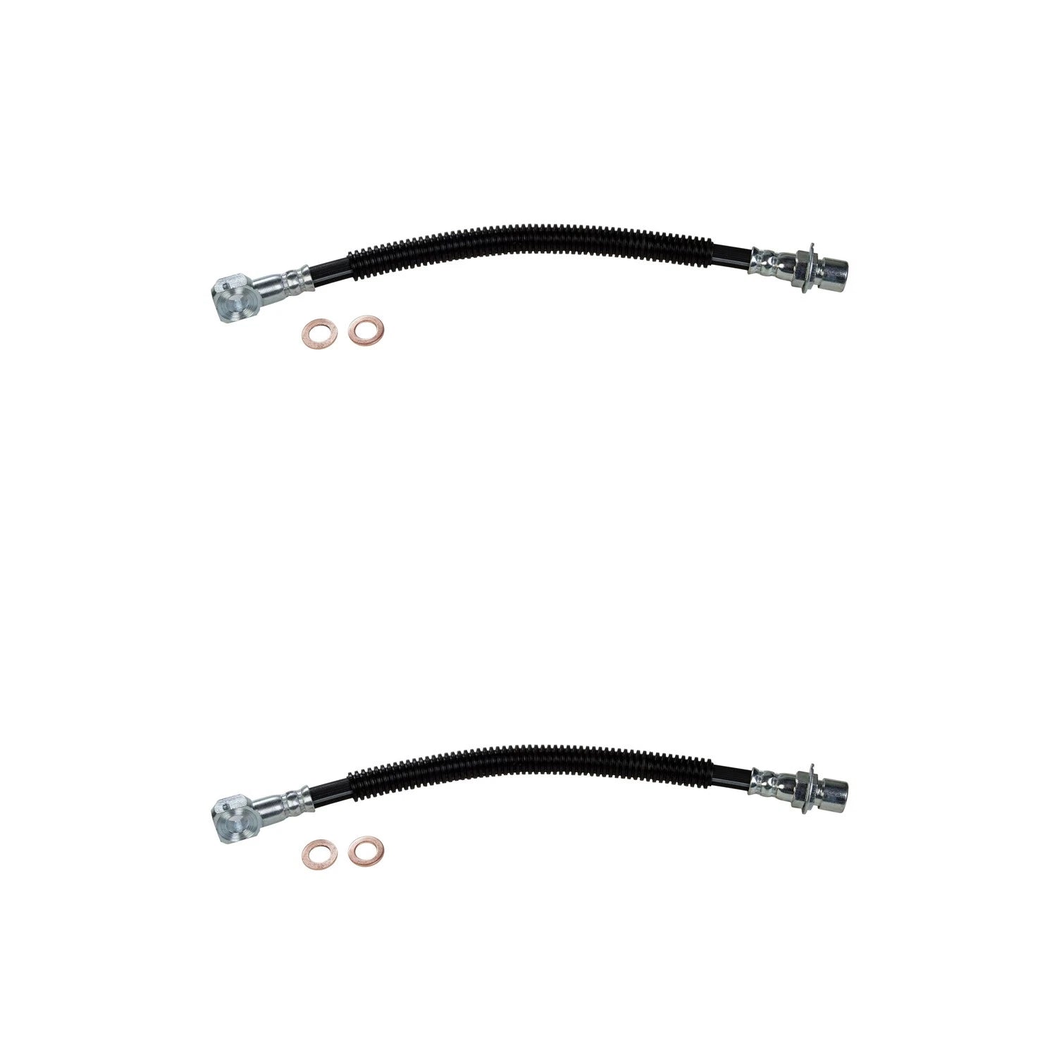 Set of 2 Front Brake Hydraulic Hoses for Hombre S10 Sonoma (2000–2003)