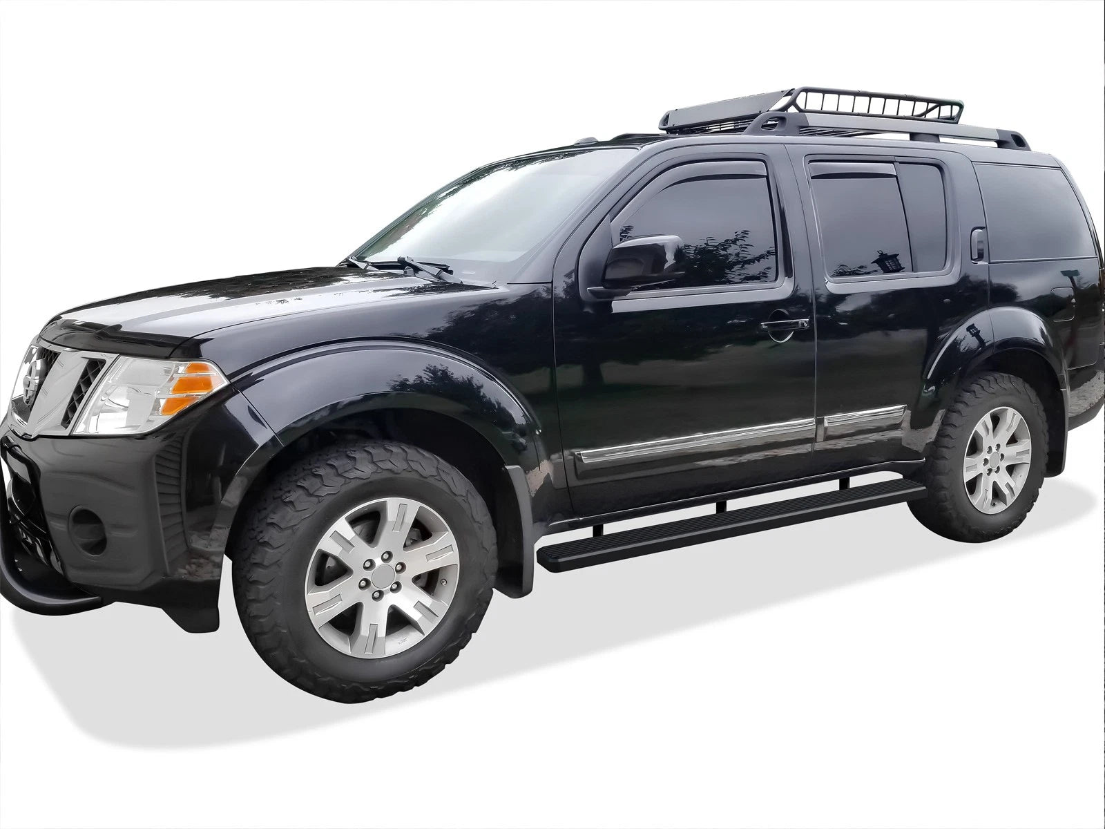 5" Stainless Steel Running Boards for Nissan Pathfinder (2005-2012)