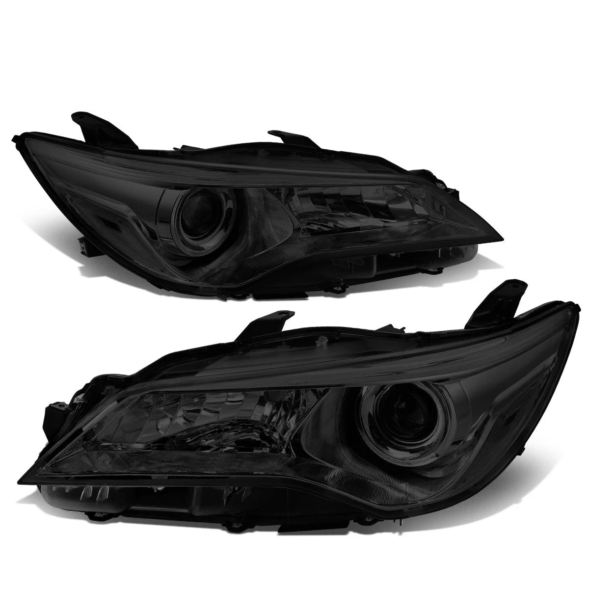 Pair of Projector Headlights for Toyota Camry (2015–2017) Smoked