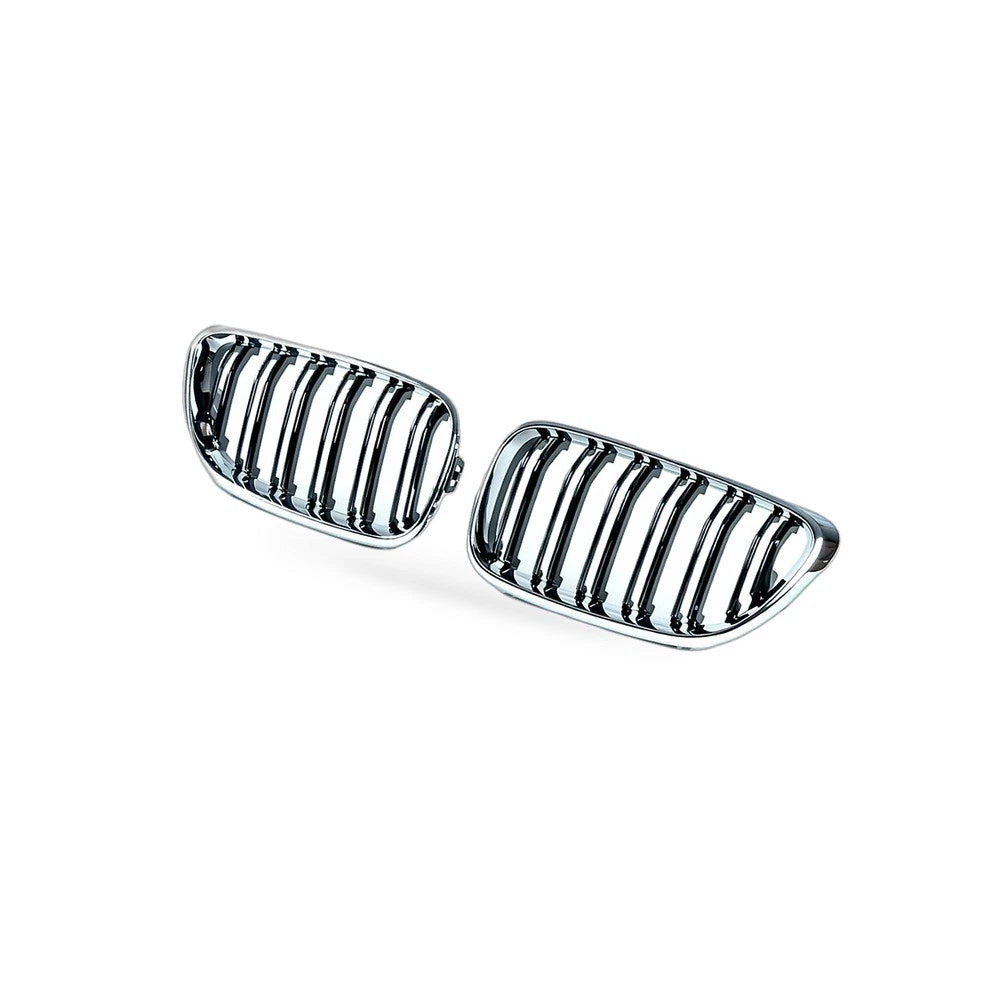 Grille for BMW 2 Series F22 F23 (2014–2018) Chrome Frame Gloss Black