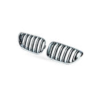 Grille for BMW 2 Series F22 F23 (2014–2018) Chrome Frame Gloss Black