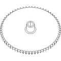 Auger Drive Sprocket Assembly for Case/International Harvester