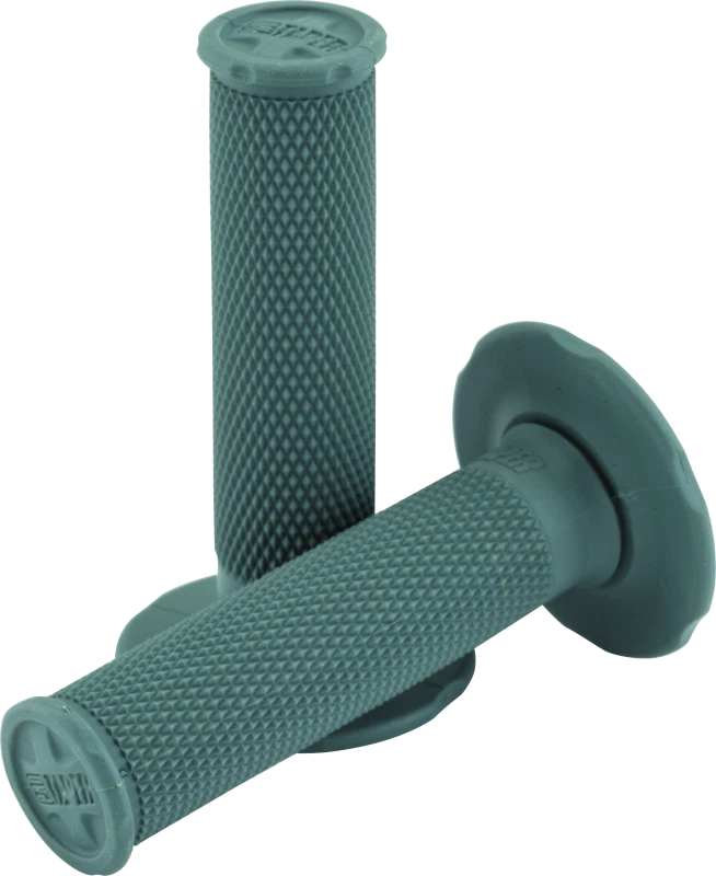 ProTaper Full Diamond Grips for Motorcycle (Medium, Dark Gray)