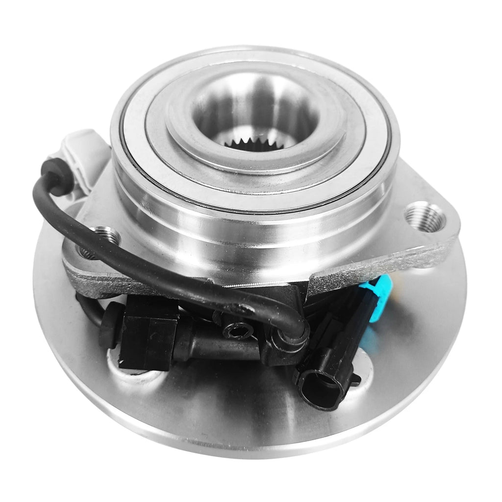 Pair Front Wheel Bearing Hub for Chevy GMC Silverado Sierra 1500 4WD (2007–2014)