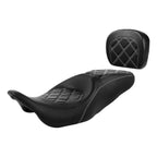 Rear Seat Pad for Harley Touring Electra Glide (2009–2023)