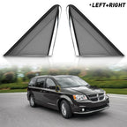 Left & Right Mirror Flag Applique for Chrysler Town & Country Dodge Grand Caravan