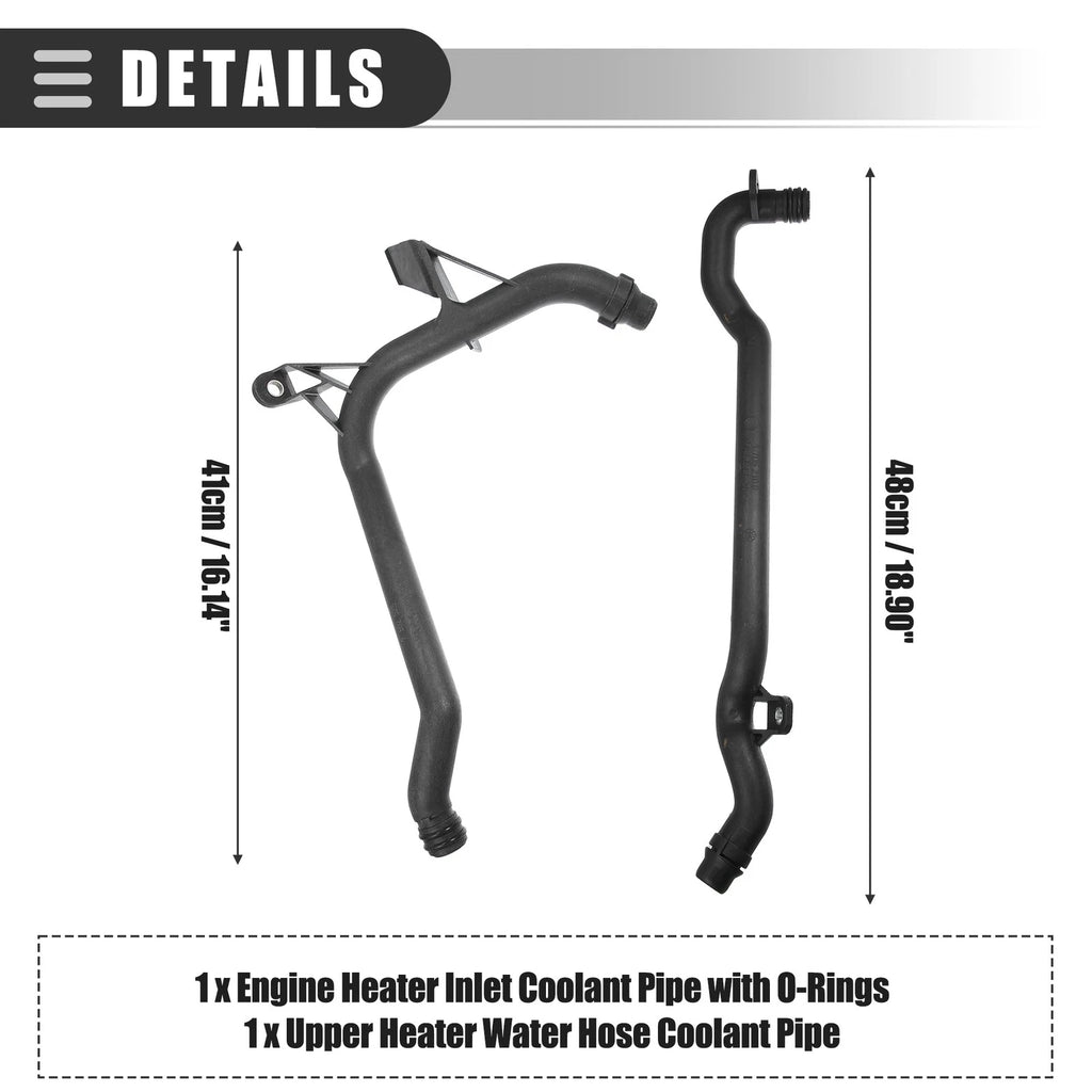 Coolant Radiator Hose Set for BMW 323 325 328 330 (No. 11531436410/17127510952)