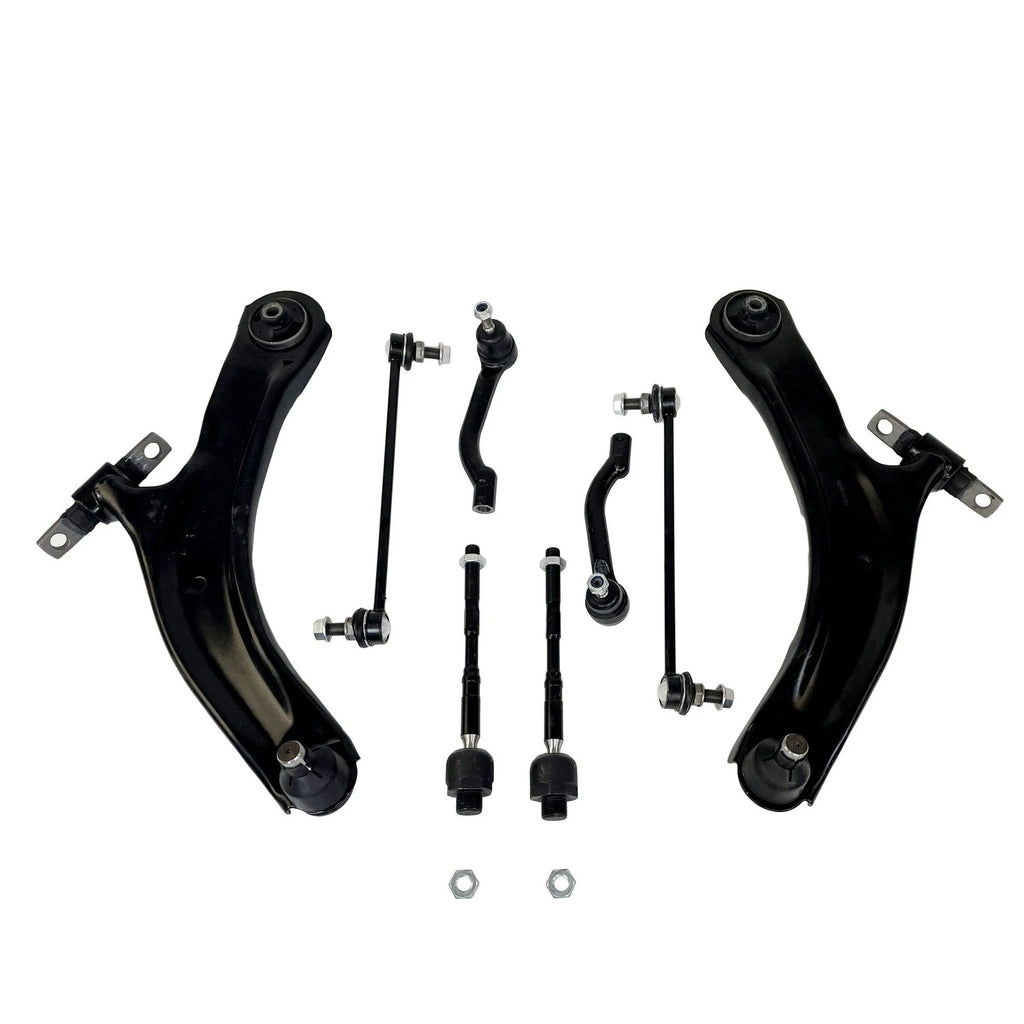 Set of 8 Front Lower Control Arms Sway Bars for Nissan Rogue (2008–2013) K621452