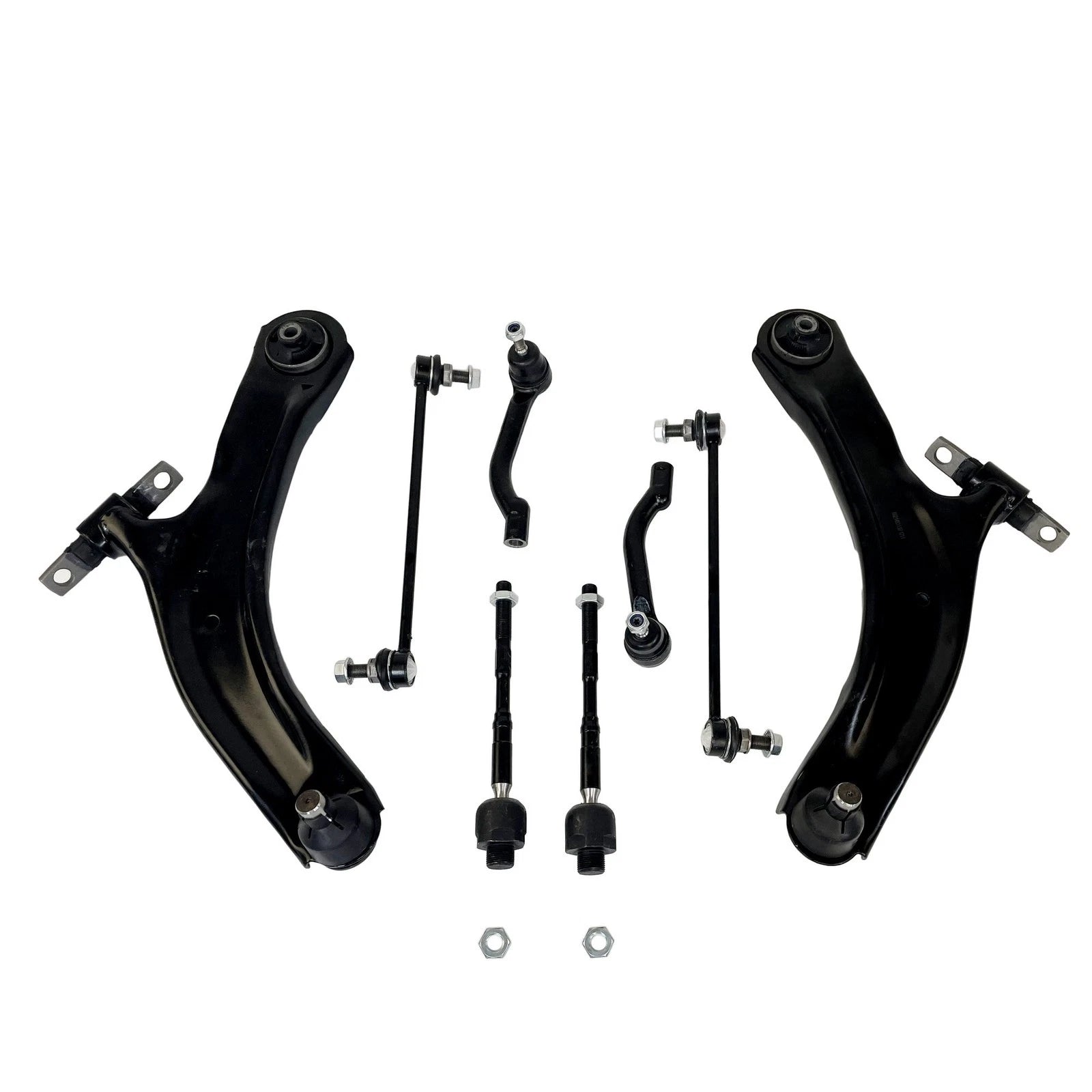 Set of 8 Front Lower Control Arms Sway Bars for Nissan Rogue (2008–2013) K621452