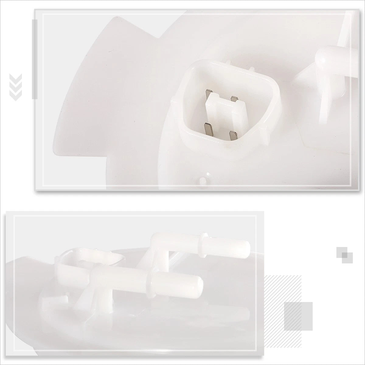 Clear Lens Fog Lights for Chevy Silverado 1500-3500 (2004–2007)