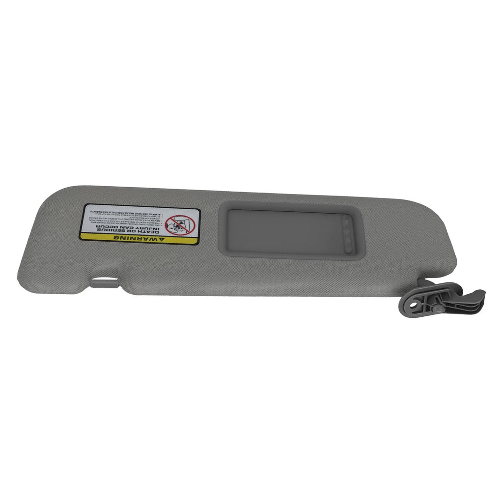 Driver Side Sun Visor for Hyundai Elantra (2011–2015) 852103X000TX Gray