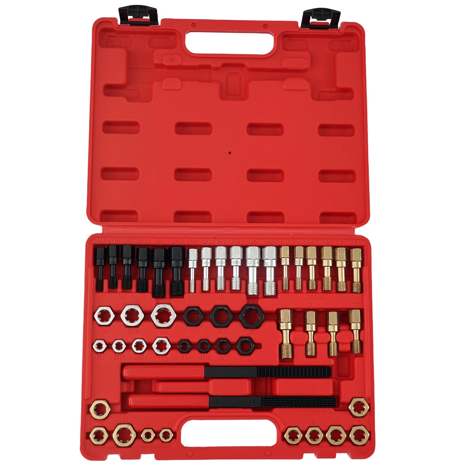 48pc Thread Chaser Kit for Auto Engine Repair (M6-M14 UNC UNF)