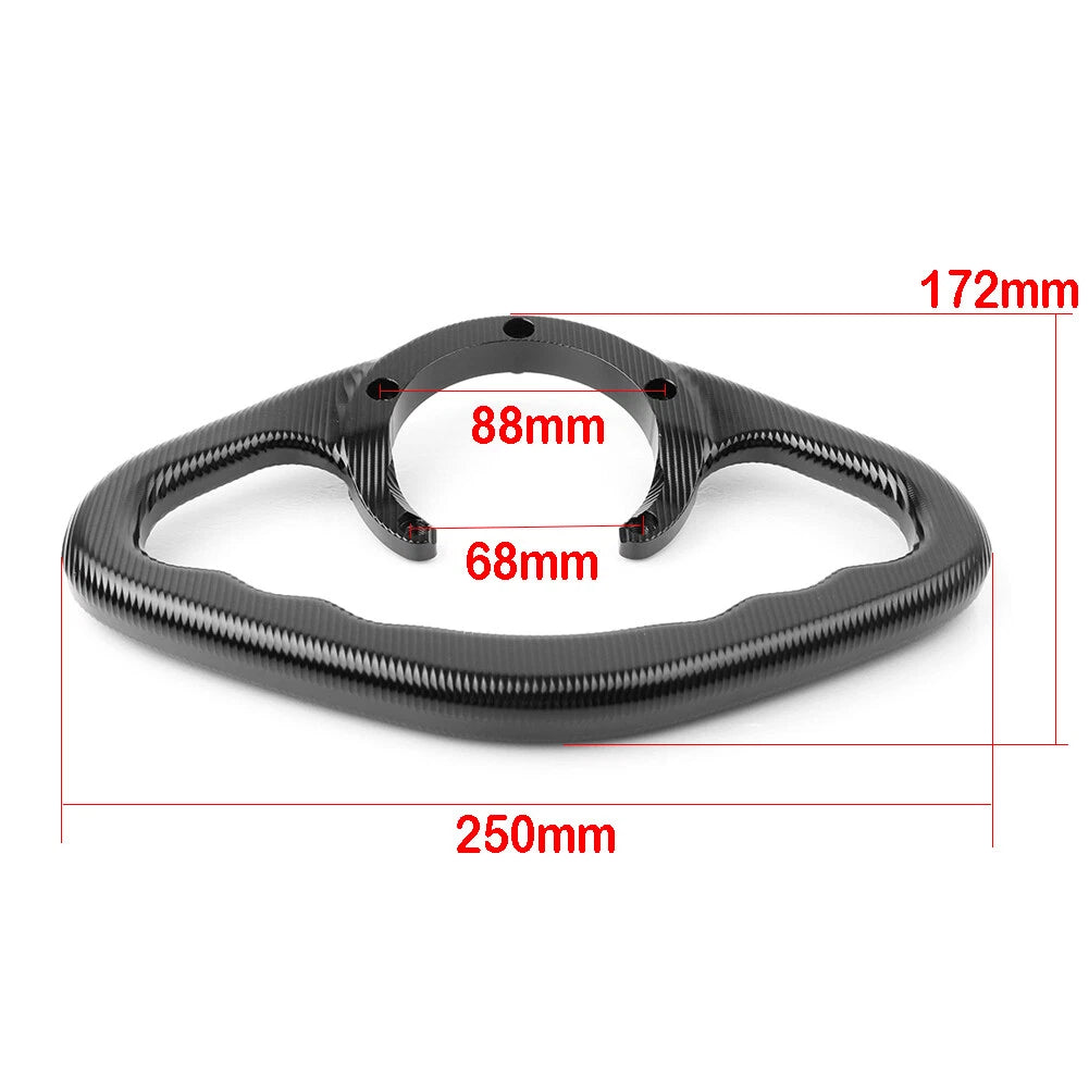 Passenger Tank Grab Bar Handle Grip for Yamaha FZ1 FZ6 FZ6R (All Years)