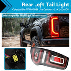 2X Tail Light Rear Lamp LED for GWM Ute Cannon (2020–On)