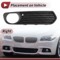 1 x Front Right Fog Light Grill for BMW F20 (2011-2015) Black