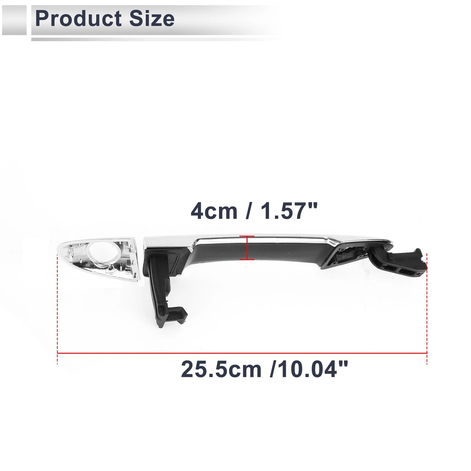 Front Left Door Handle for Kia Picanto (2011–2015) No. 826511Y020