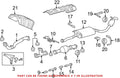Exhaust Pipe to Manifold Gasket for Lexus CT200h LX570 RX450h UX200 (2011–2021)