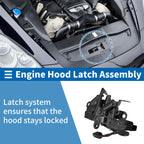 Hood Latch Assembly for Toyota Highlander (2010–2013) No. 535100E071
