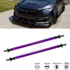 Adjustable Purple Front Bumper Splitter Support for Acura Honda (2010–2020)