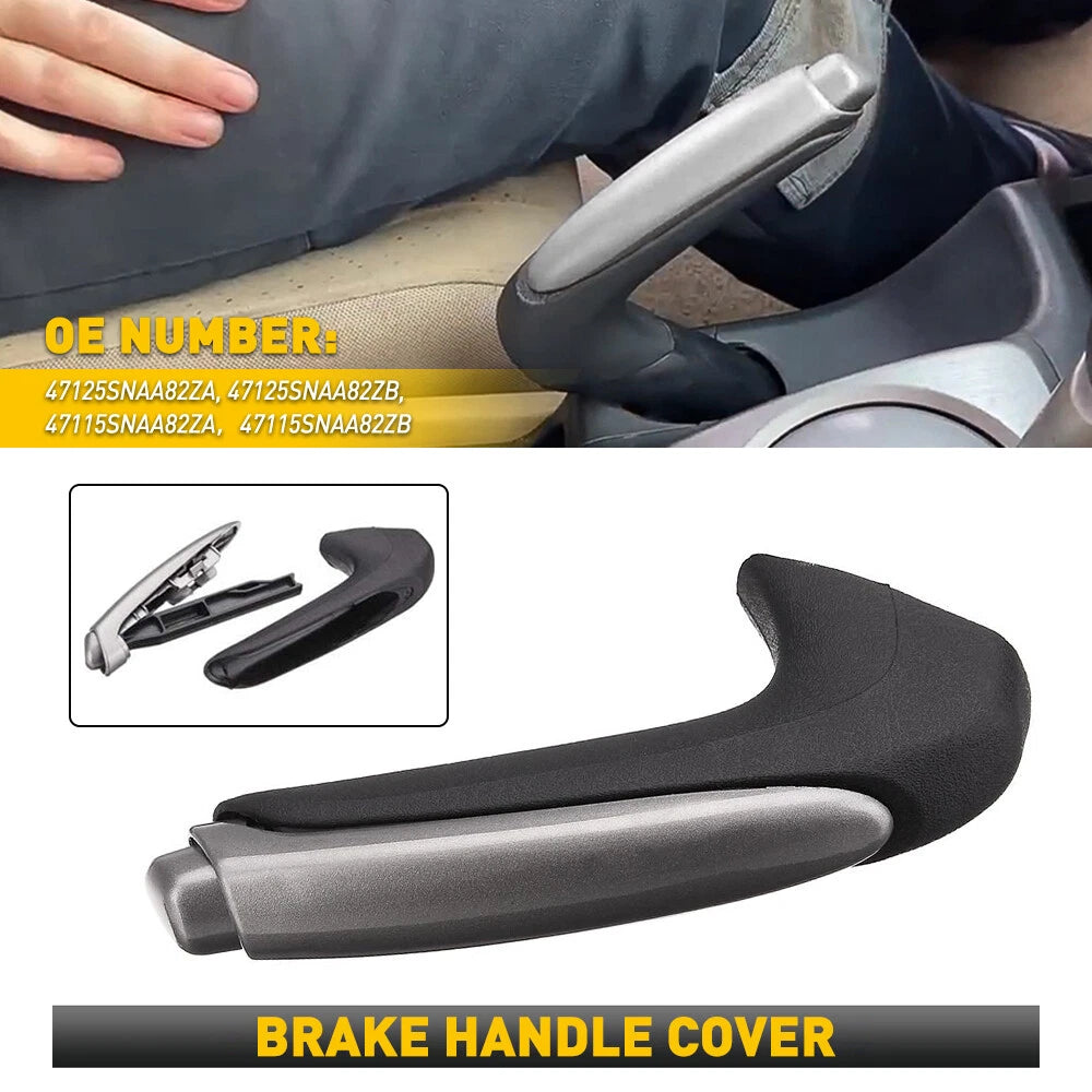 Ebrake Parking Brake Handle for Honda Civic (2006â2011) Black Silver