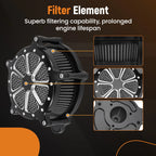 Air Cleaner Intake Filter for Harley Touring Street Glide (2008–2016)