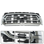 Front Upper Grille for Ford F150 (2021-2022) Chrome Painted