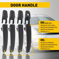 Set of 2 Rear Front Outside Door Handles for Ford Focus (2008–2011) 8S4Z54218A14AA