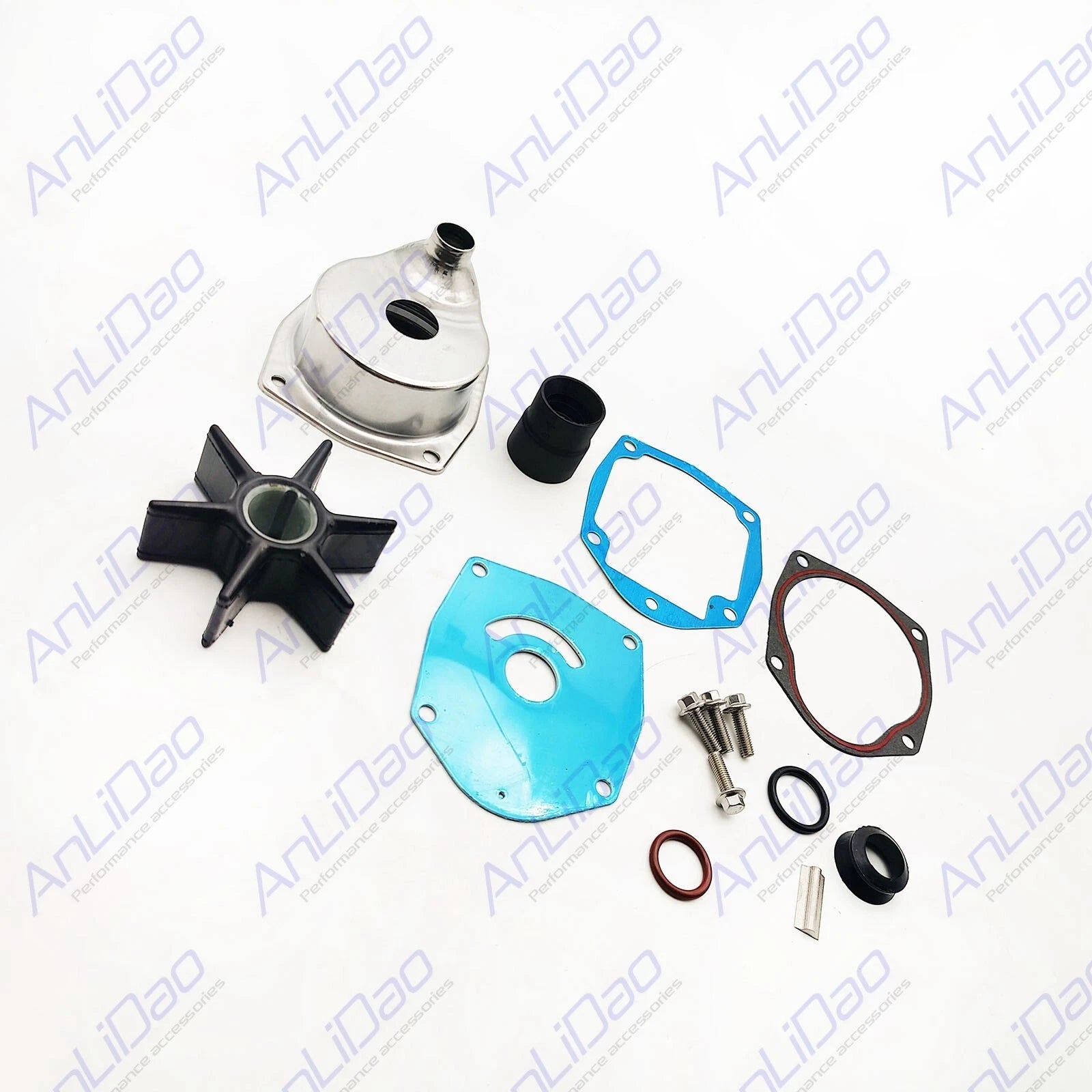 Water Pump Impeller Kit 8M0065072 for Mercury Outboard 200-400HP