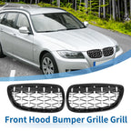 Front Hood Bumper Grille for BMW 328i 335i 328xi 335xi xDrive (2007–2013)
