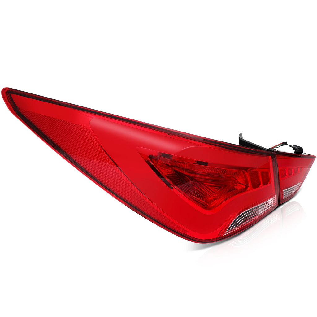 Set of 2 Taillights Assembly for Hyundai Sonata (2011-2014)