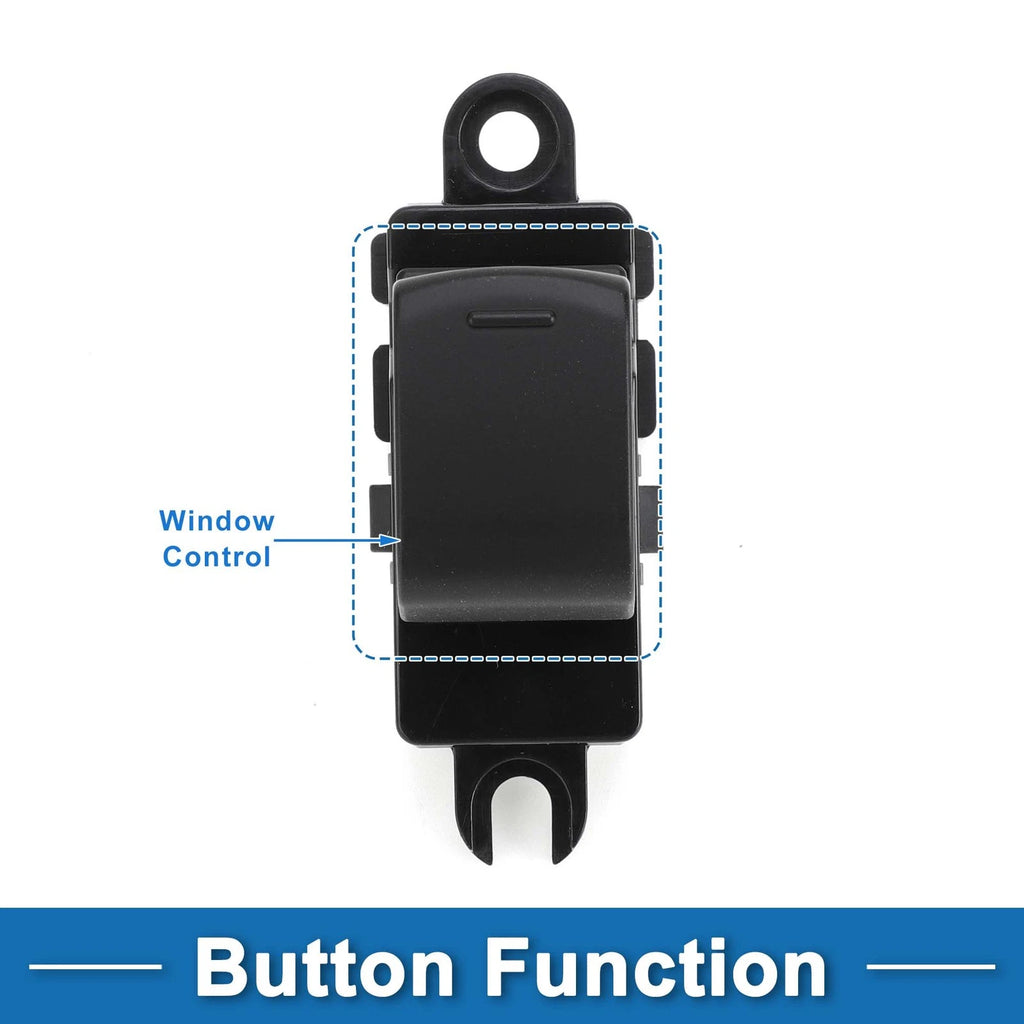 Front Side Power Window Switch for Nissan Pathfinder Rogue Versa (2005–2023) No. 25411ED000