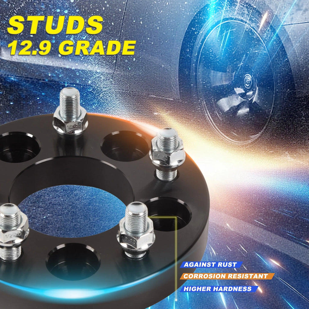 Set of 4 Wheel Adapters 5x4.5 to 5x4.75 for Ford Jeep