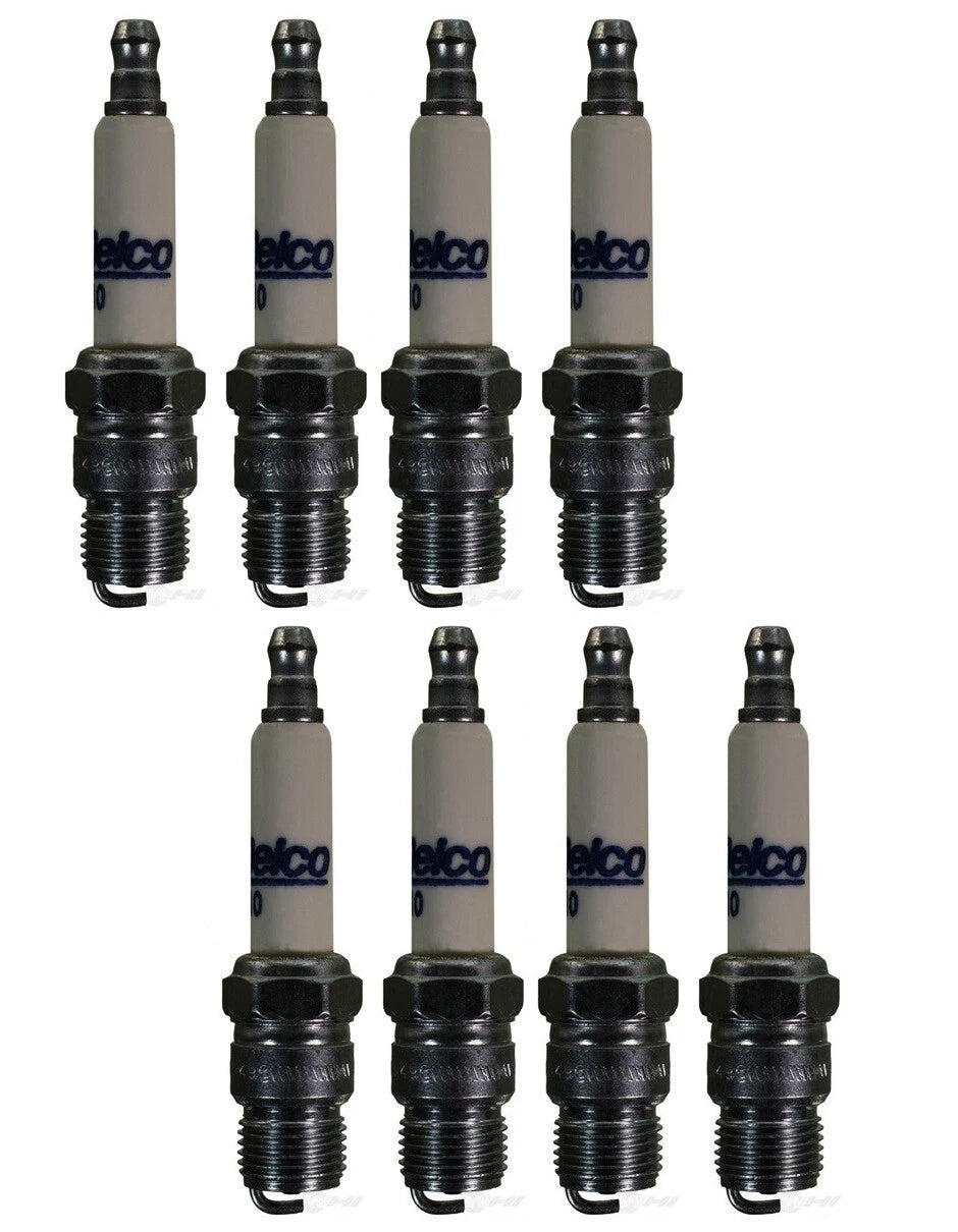 Set of 8 Spark Plugs for GMC Jimmy 6.6L V8 (1977)