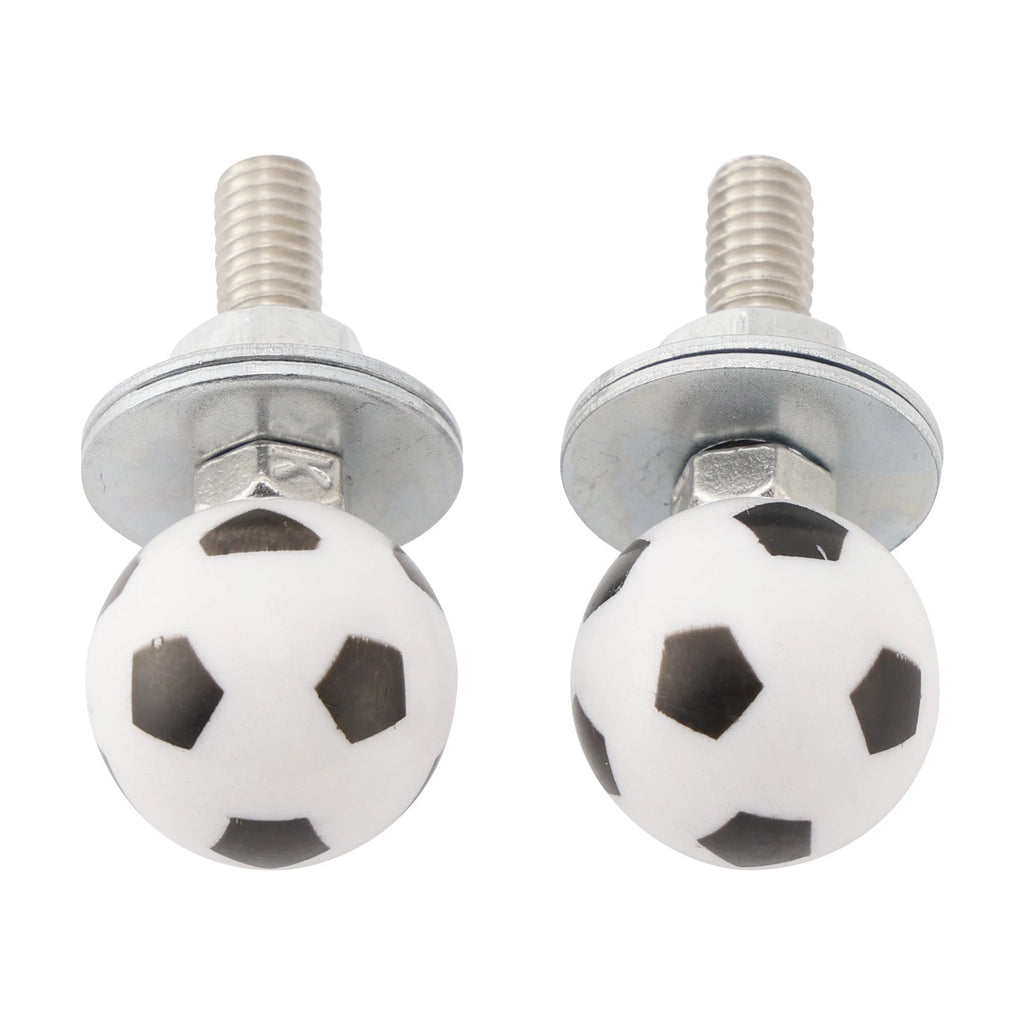 2X Motorcycle License Plate Bolt On Frame Nut for